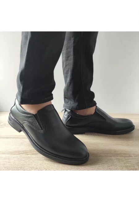 Ежедневни мъжки обувки  B41-958 Black - Черни - Черен