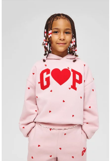 Худи с десен и лого