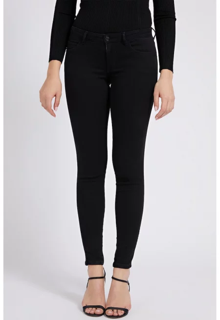 JEANS - Прилепнали дънки с лого