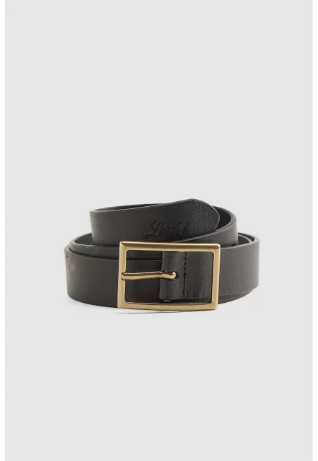 Кожен колан с лого