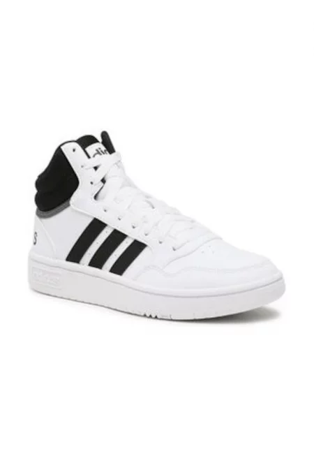 Маратонки Адидас средно високи с лого принт -