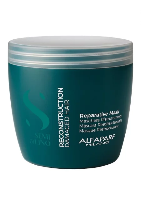 Маска за коса  Semi Di Lino Reconstruction Mask - 500 мл