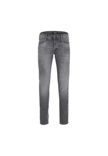 Мъжки дънки -  302663866 - Памук/Полиестер - Сив - Сив