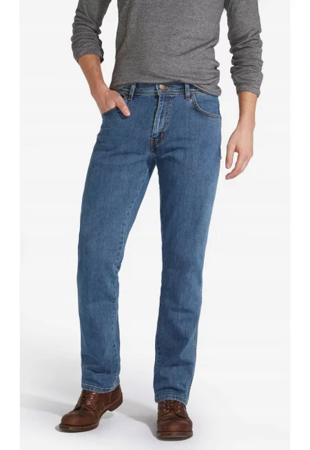 Мъжки дънки  Texas - памук/еластан - син -