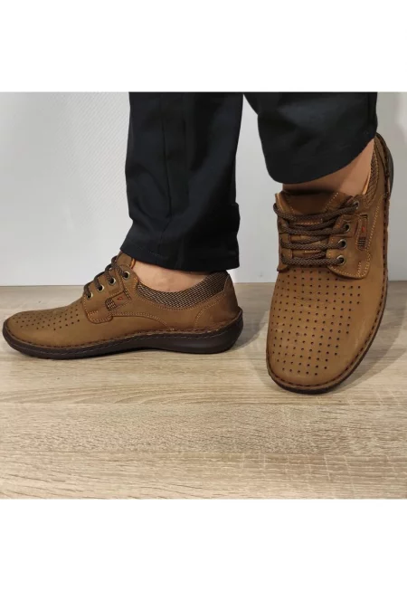 Мъжки перфорирани обувки