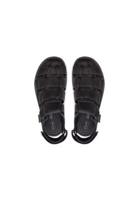 Мъжки сандали  26176899 - Естествена кожа - Черни - Черен