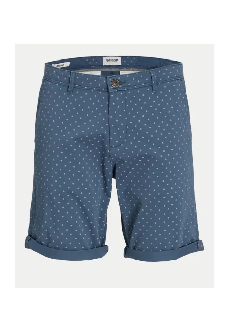 Мъжки шорти -  304125805 - Син - Памук