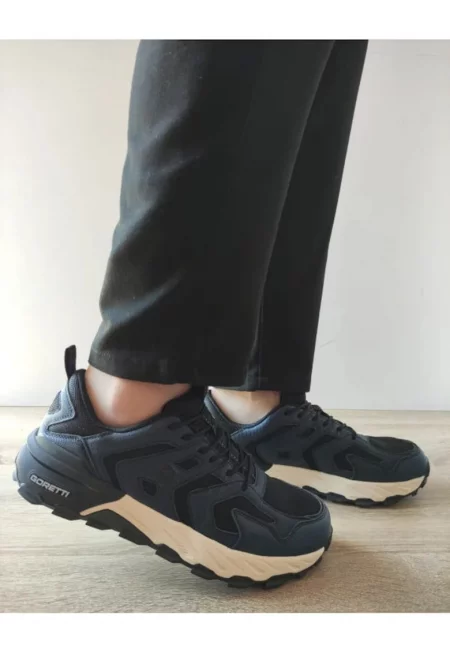 Мъжки спортни обувки  B100-Cl27688 Navy - Тъмносин - Тъмносин