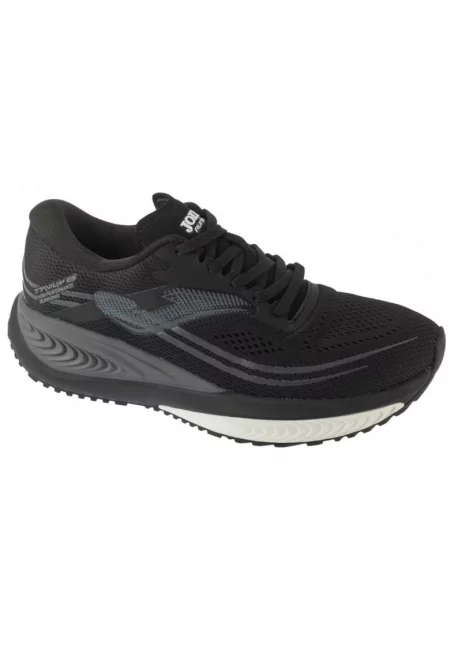 Мъжки спортни обувки -  Titanium 2501 - за бягане - черни - текстилен материал