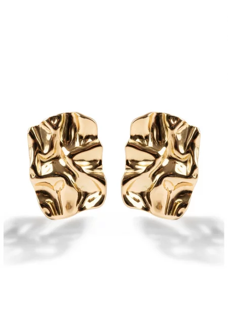 Обеци с 18K злато