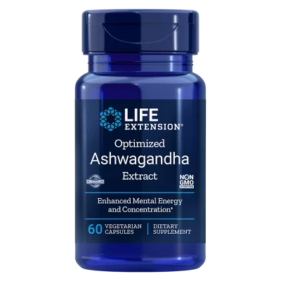 Ашваганда – антистрес и мозъчна функция - Стандартизиран екстракт, 125 mg, 60 капсули