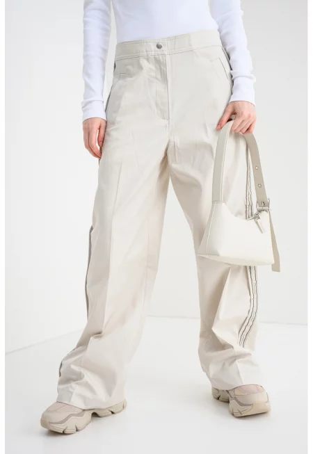 Панталон с широк крачол и лого