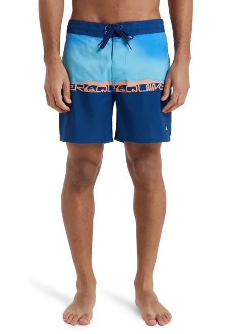 Плувни шорти Everyday 16 - Розова сьомга/Син