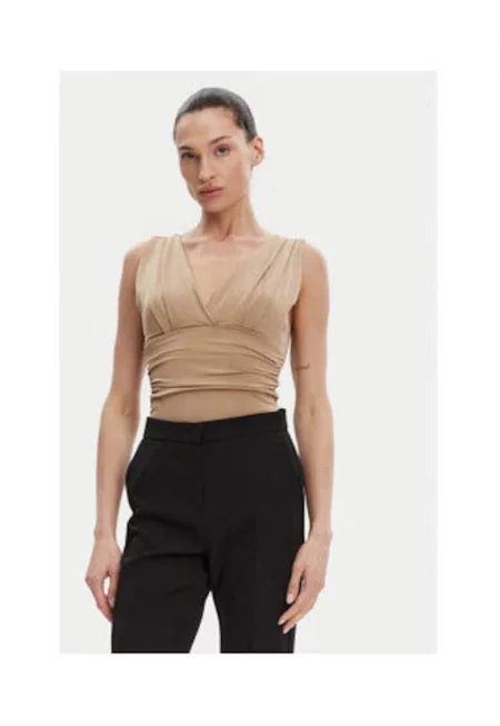 Потник  полиестер/еластан - бежов