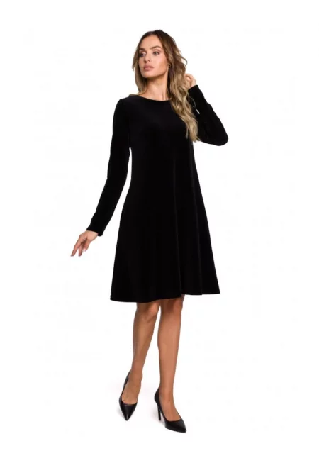 Рокля -  памук/полиестер - зелена