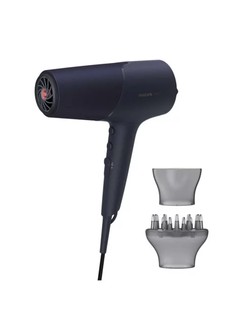 Сешоар  BHD510/00 - 2300W - Технология ThermoShield  - Йонна грижа - 2 настройки за скорост - 3 настройки на температура - Дифузер - Концентратор 11 мм   ...