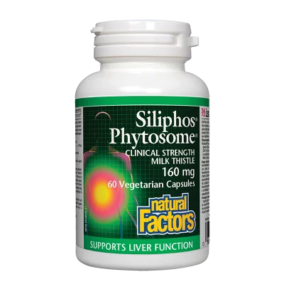 Черен дроб и жлъчка - Бял трън Siliphos® Phytosome®, 160 mg x 60 капсули