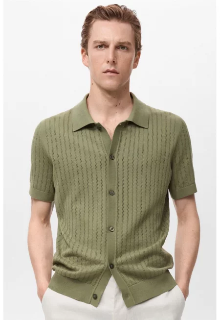 Слим риза с яка