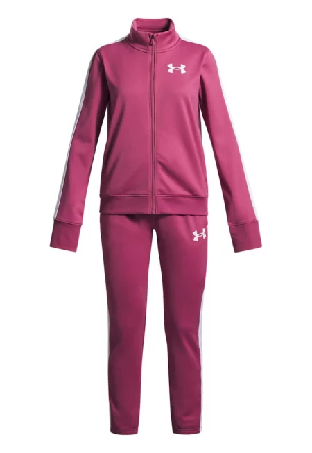 Спортен екип с цип и контрастни ленти встрани