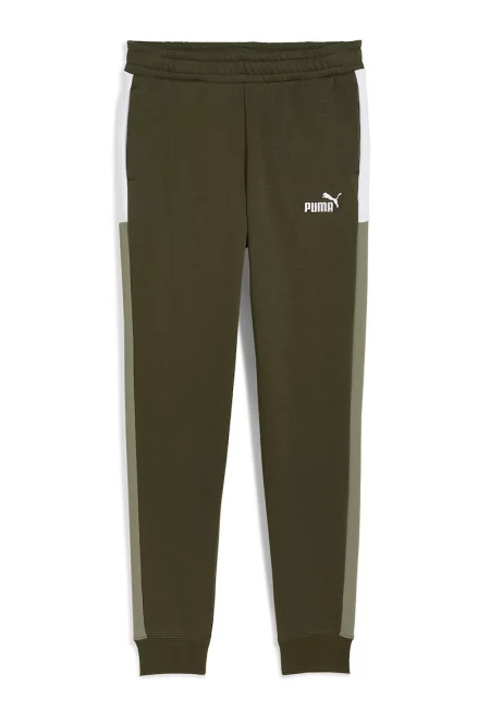 Спортен панталон с памук с еластична талия