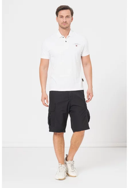 Тениска Elbas с яка и лого