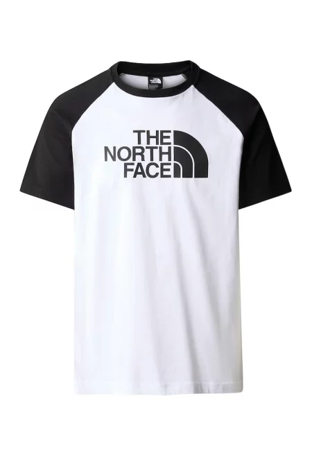 Тениска с овално деколте и ръкави реглан