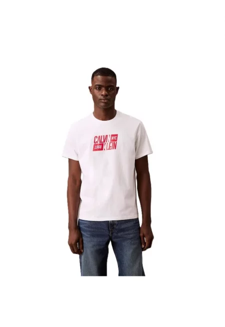 Тениска  за мъже - ss sport logo classic cntee - LV04RB850G-YAA - Бял - Бял