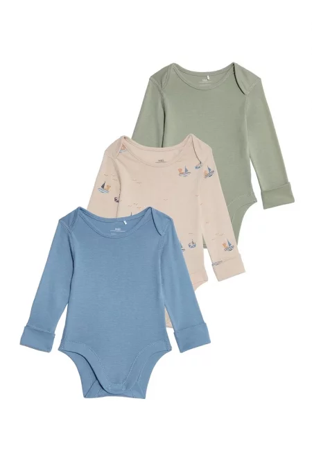 Бодита с овално деколте - 3 части