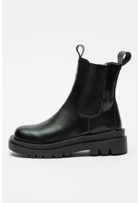 Боти Chelsea от еко кожа - Черен