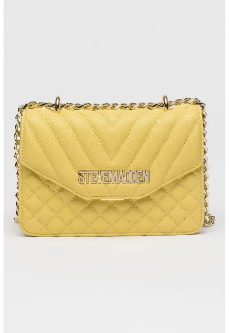 Чанта през рамо Bstake от еко кожа - Жълт