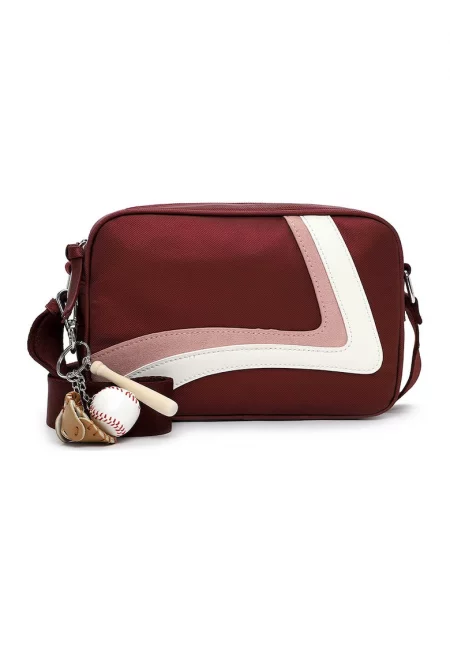 Чанта през рамо със синтетика