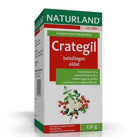 Сърдечен тонус и спокойствие с глог и маточина Crategil, 230 g