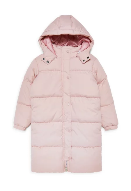 Дълго зимно яке с качулка