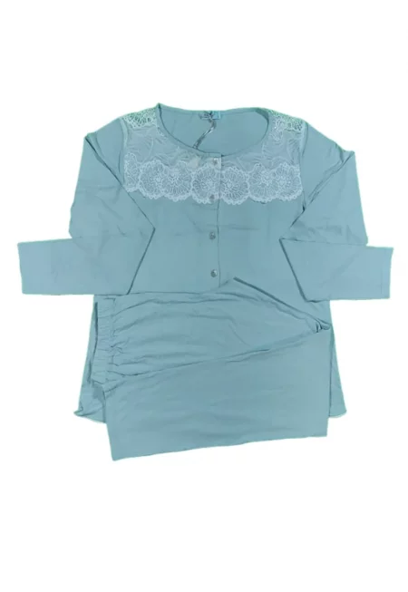 Дамска пижама с дълъг ръкав  8752