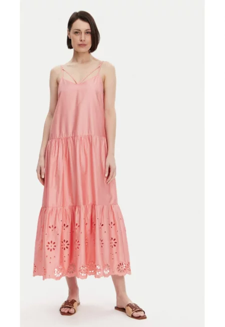 Дамска рокля -  305170842 - Памук - Многоцветен - Многоцветен