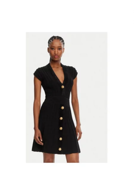 Дамска рокля -  305313539 - Пластмаса - 34 - Черна