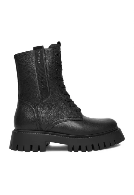 Дамски ботуши G-Star Raw - естествена кожа - черен - CEO-WI23-LADIES-02
