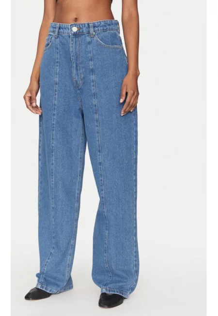 Дамски дънки -  304475108 - Памук - Син - Син