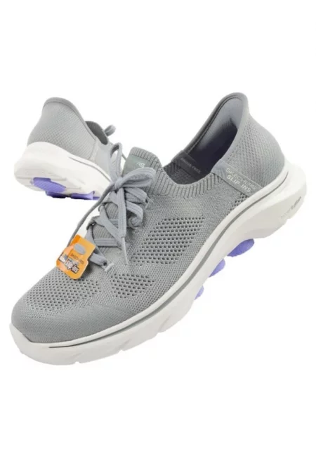 Дамски спортни обувки  Go Walk 7-Via [125213/GYLV] SLIP-INS - сиви - Сив