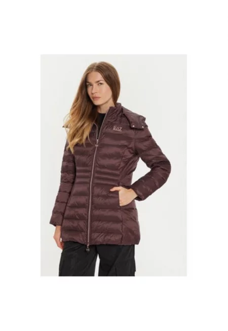 Дамско яке - Emporio Armani  303961428 - Полиамид - Кафяв - Кафяв