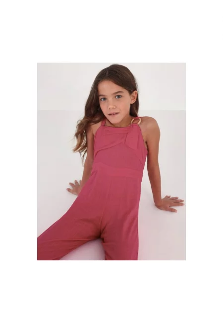 Детски гащеризон  302084180 Вискоза Розов - Розово
