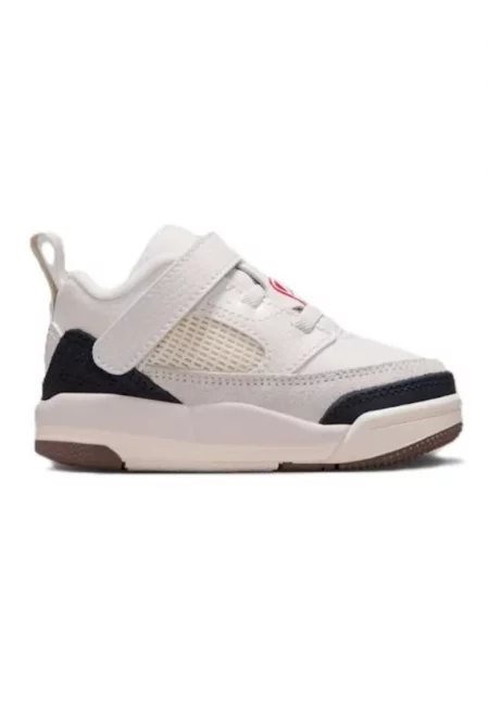 Детски спортни обувки -  Jordan Spizike Low Bt Fc - Екологична кожа - Кремав - Крем