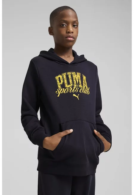 Худи с лого и джоб кенгуру