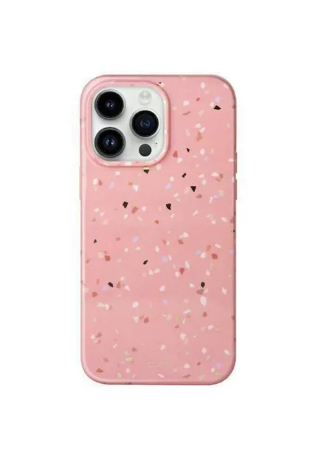 Калъф  Coehl Terrazzo - За iPhone 14 Pro Max - Coral Pink