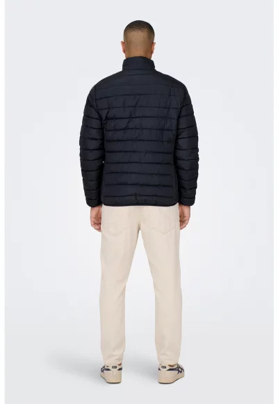 Капитонирано зимно яке с цип