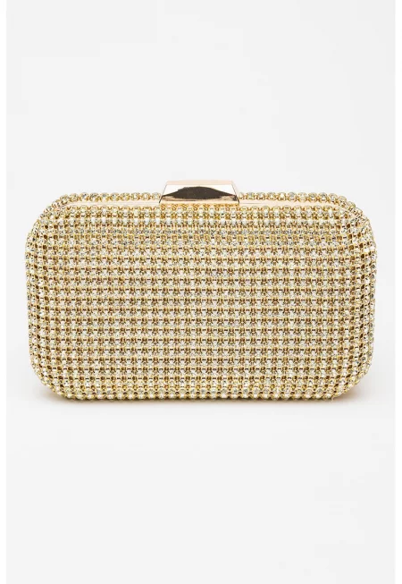 Клъч с декоративни камъни