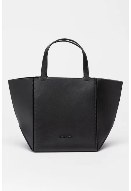 Кожена чанта Jordi - Черен