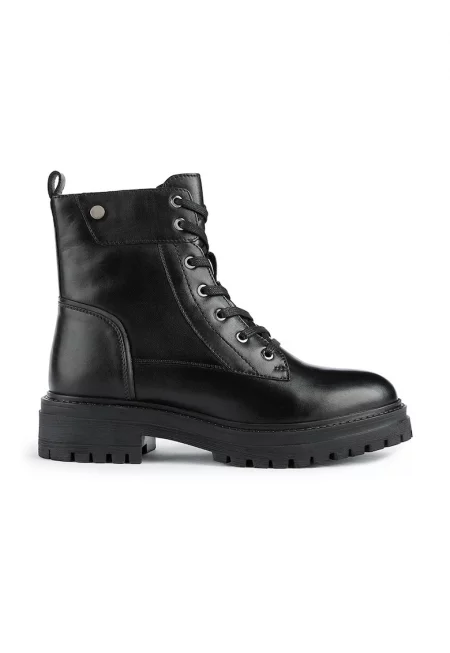 Кожени боти - Черен