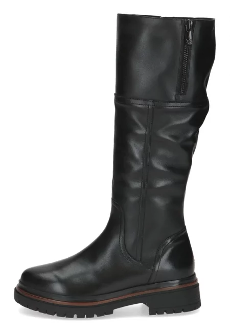 Кожени ботуши - Черен