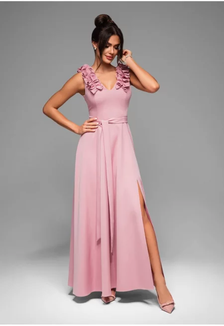 Макси вечерна рокля LACRICA LA-OM-DLR021